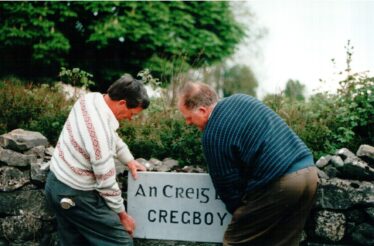 Cregboy Name Stone, 1996