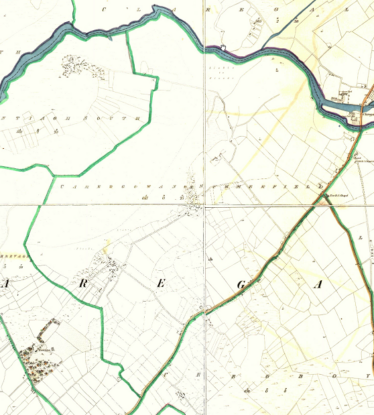 Cahergowan 6" Map 1840