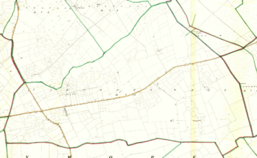 Carnmore West 6" OS Map (1840's)