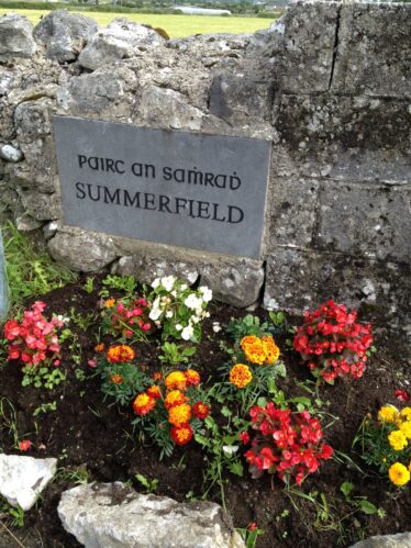 Summerfield placename stone | claregalway.info 