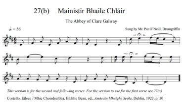 Mainister Bhaile Chláir Verse 2