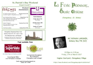 St. Patricks 2017 Leaflet | Féile Naomh Pádhraic Baile Chláir