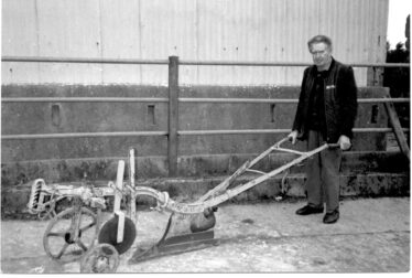 Tom Reilly and his Two Horse Plough