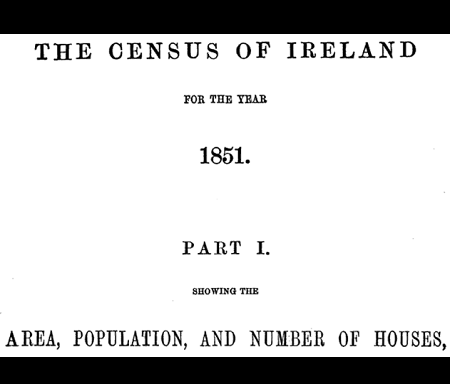 Census of Ireland for the Year 1851