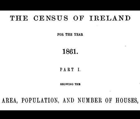 Census of Ireland for the Year 1861