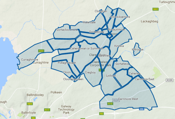 Claregalway's Townlands