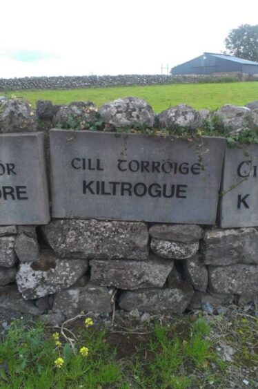 Kiltroge Name Stone, 1996