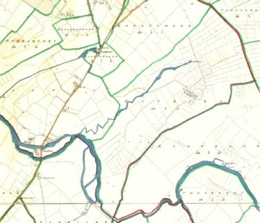 Kiniska 6" OS 1840's Map