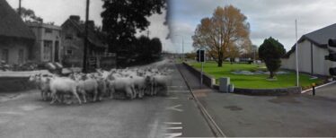 Claregalway Village 1950's vs Present