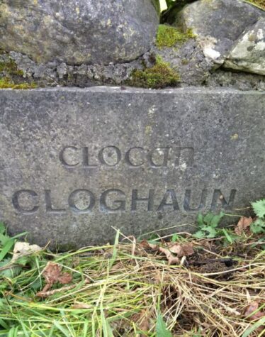 Cloghaun Name Stone, 1996