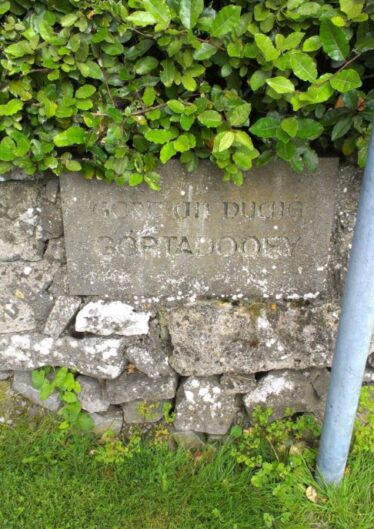 Gortadooey name stone, 1996 | Josette Farrell, Claregalway.info