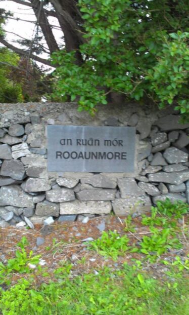 Rooaunmore Name Stone, 1996