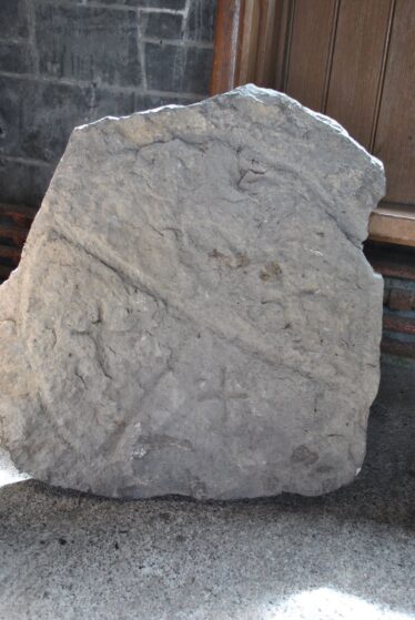 Early medieval cross slab / altar stone.