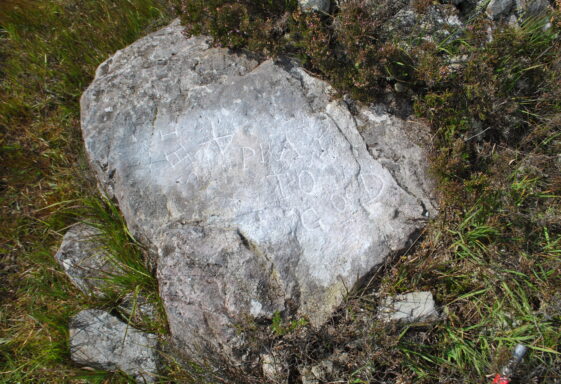 A site of popular devotion in the Slieve Aughty's.