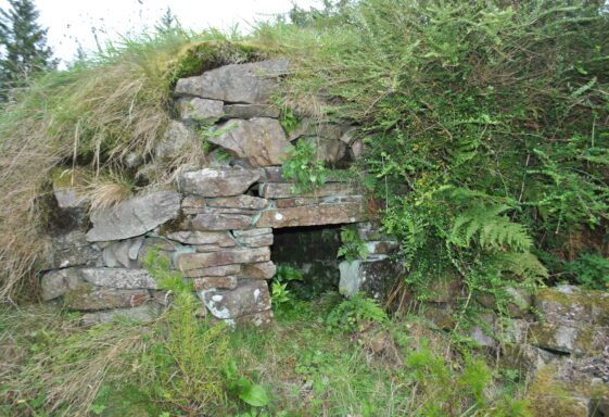 Sweat houses in Galway.