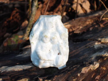 Quartz pebble, often found at holy wells | Dr. Christy Cunniffe