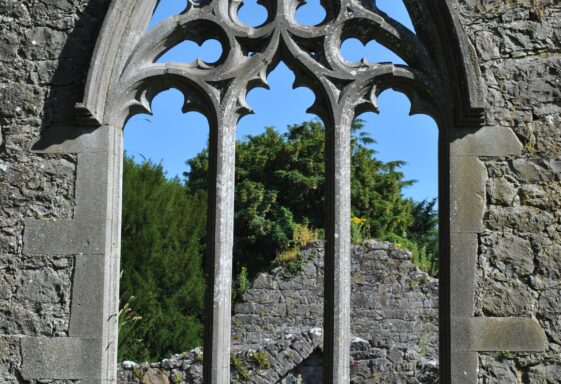 Portumna south window