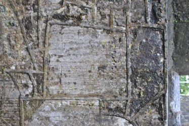 Seventeenth-century slab. | Christy Cunniffe