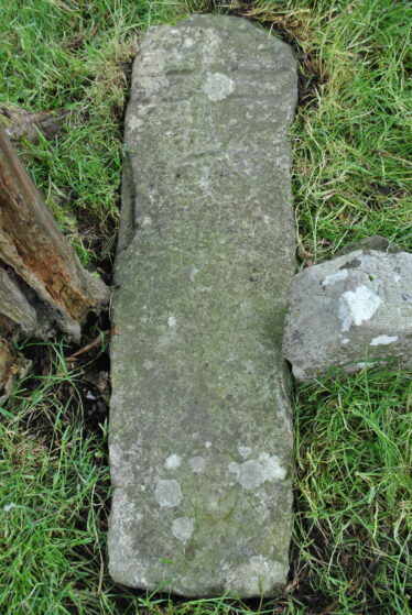 Cross inscribed slab | Christy Cunniffe