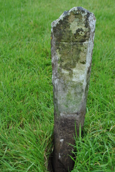 Cross inscribed slab | Christy Cunniffe