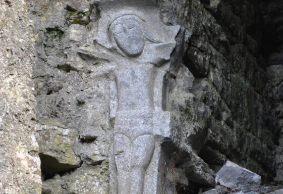 Crucifixion scene