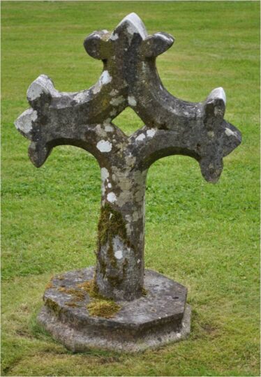 Seventeenth-century graveyard cross. | Christy Cunniffe