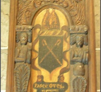 Oak panels from Overmantle