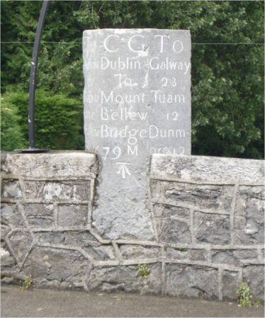 Mountbellew bridge milestone | Christy Cunniffe