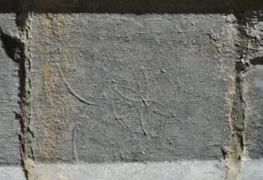 Church graffiti Clontuskert