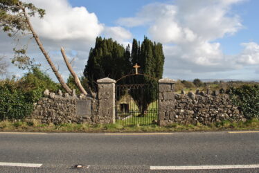 Gate to Gort Workhouse graveyard. | Christy Cunniffe