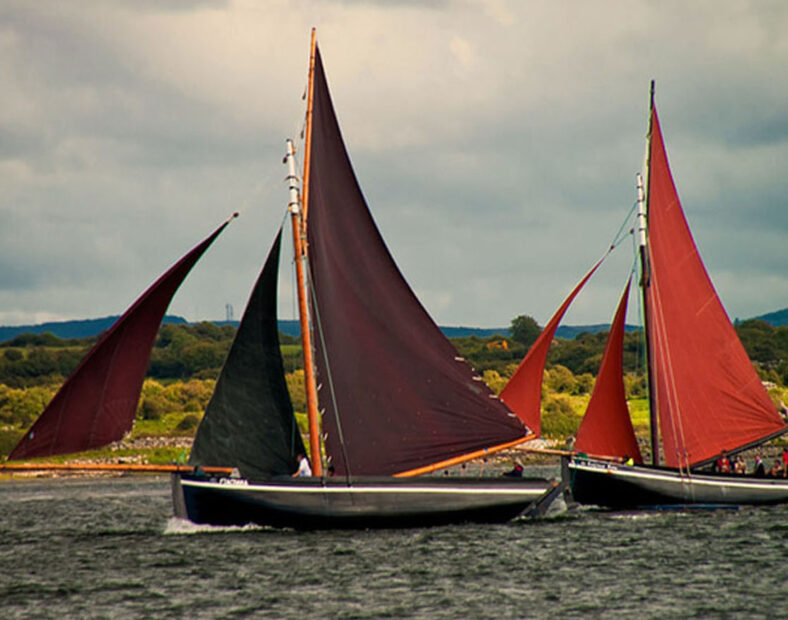 Glorious Galway Hookers, Curachs, Lake and River-Boats