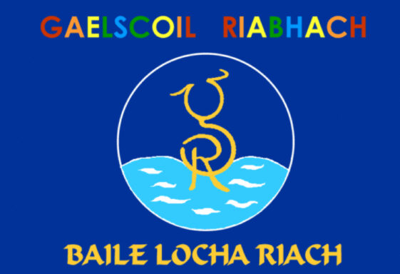 Seo chugat liosta na ndaltaí a ghlac páirt inár gcuid oibre bunaithe ar Bhaile Locha Riach sna meánaoiseanna.  - Students from Gaelscoil Riabhach who worked on the Medieval Loughrea project: