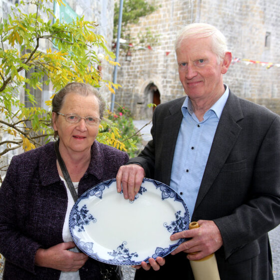 Galway Gastronomic Heritage Day 15 Mary and Domnick Dunleavy from Tuam at the Galway's Gastronomy Project launch organised by Galway County Heritage at Claregalway Castle.
| Hany Mazouk