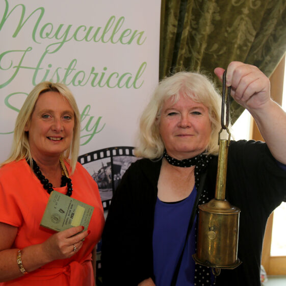 Galway Gastronomic Heritage Day 2 Hazel Morrison and Mary O;Shea from Moycullen at the Galway's Gastronomy Project launch organised by Galway County Heritage at Claregalway Castle.
| Hany Marzouk
