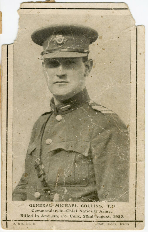 Michael Collins - Memorial Card