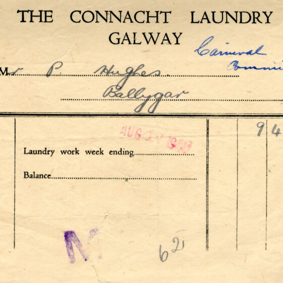Ballygar Shop Receipts