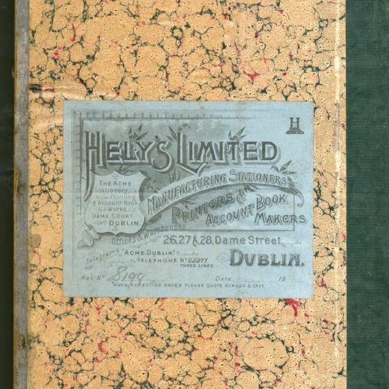 Shop Ledger 1936