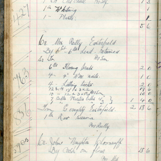 Shop Ledger 1936