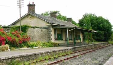 Ballyglunin Railway Station in the parish of Killererin, where scenes from the famous film 'The Quiet Man were filmed | Photo: Bernadette Connolly, Clogherboy