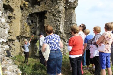 Hedge School at Barnaderg Castle