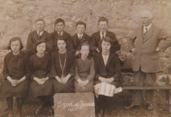 Parish History contents