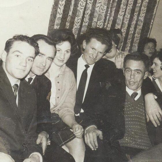 Neighbours from Togher and Cloonlusk. Neighbours enjoying a night out . L-r Hubert Kelly,Togher; Mick Stephens, Togher; Eileen King, Cloonina; Johnnie Reynolds, Cloonlusk and Martin Farrell Coolreagh. | Out and About Magazine 2013