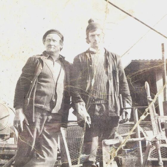 Mick Mannion and Richard McWalter, at work in the sugar factory, Tuam | Out and About Magazine 2009/2010 - Down Memory Lane, P. 60