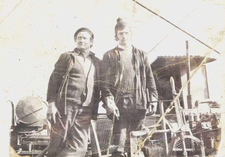 Mick Mannion and Richard McWalter, at work in the sugar factory, Tuam | Out and About Magazine 2009/2010 - Down Memory Lane, P. 60
