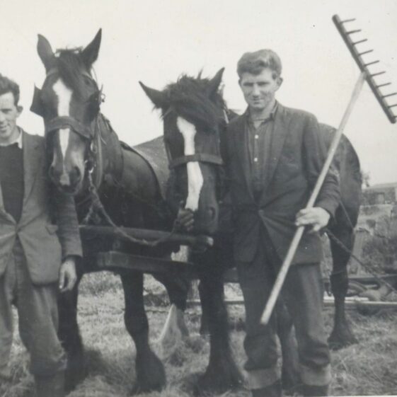 Tom-Mchugh-and-Mickey-Coleman Tom McHugh and Mickey Coleman, both from Togher | Photo: Mickey Coleman, Togher