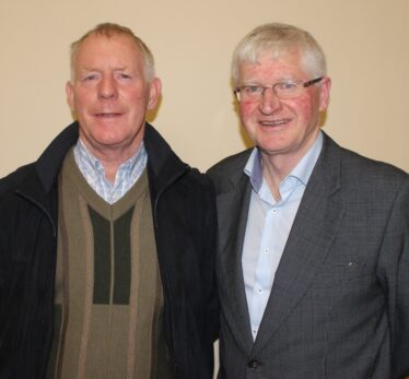 L-r: Michael Fahy and Ollie Forde | Image: Bernadette Connolly