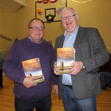 L-r: Pat Dunleavy and John Byrne | Image: Bernadette Connolly
