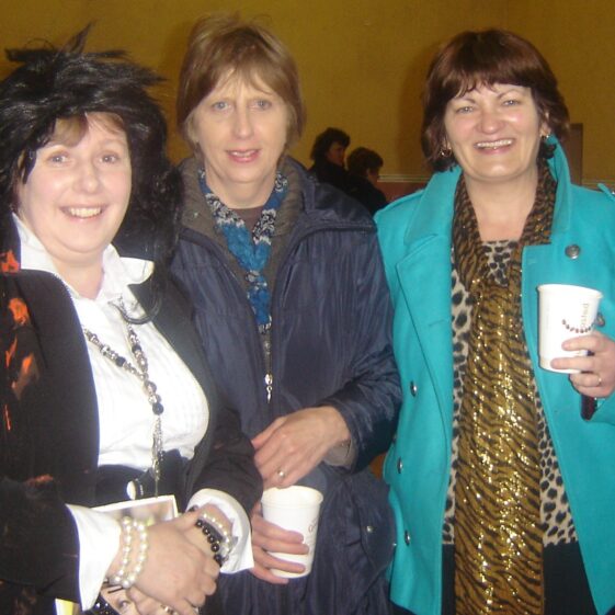 Mary, Marie and Brid enjoying the craic St. Patrick's Day in Killererin