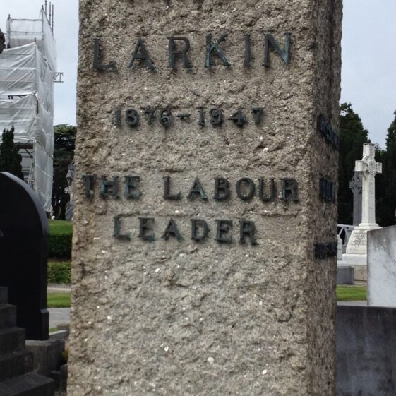 Burial place of James Larkin, founder of the ITGWU | Photo: B. Forde