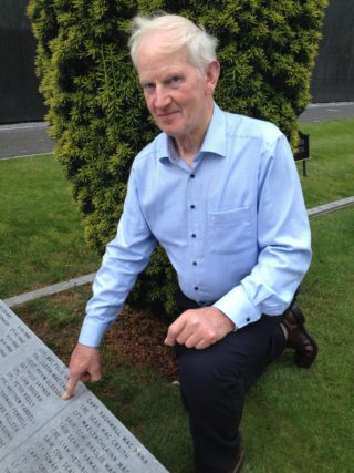 Burial place of Lt. Kevin Gleeson, who died in the Congo in 1960